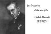 Michele Bianchi. Foto con firma autografa.
