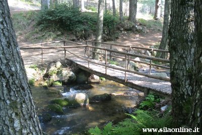 Fiume Garga vicino San Giovanni in Fiore.
