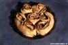 La "pitta 'mpigliata" tradizionale dolce natalizio.