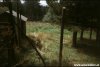 Recinto faunistico del lupo nel Centro Visitatori del Parco Nazionale a Cupone
