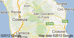 Mappa Google della Sila