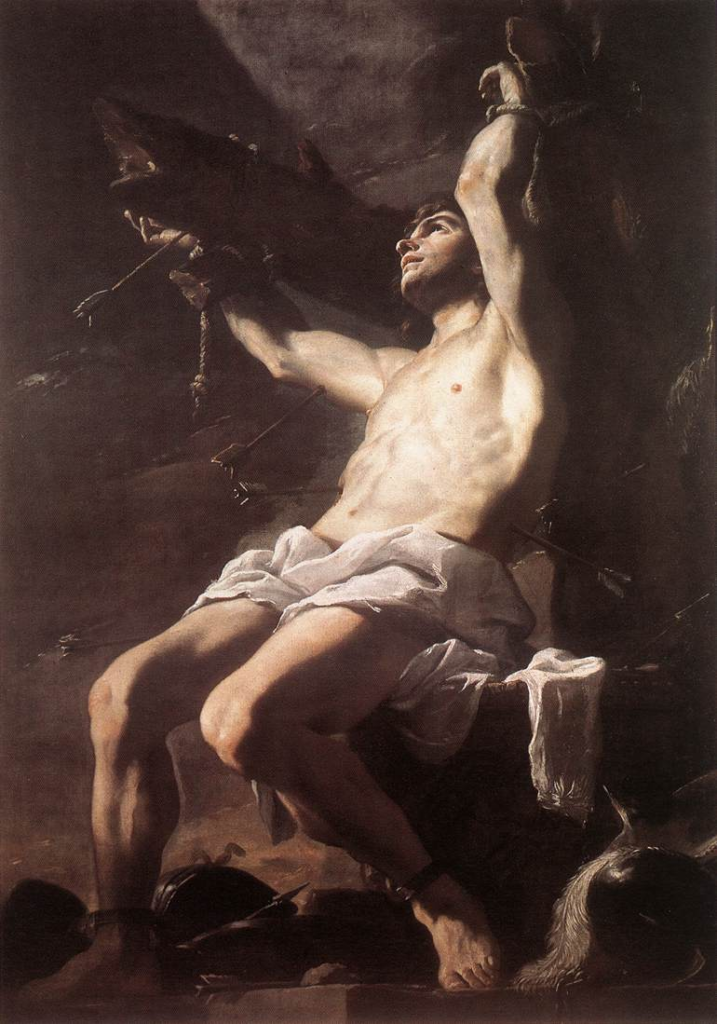 San Sebastiano opera di Mattia Preti