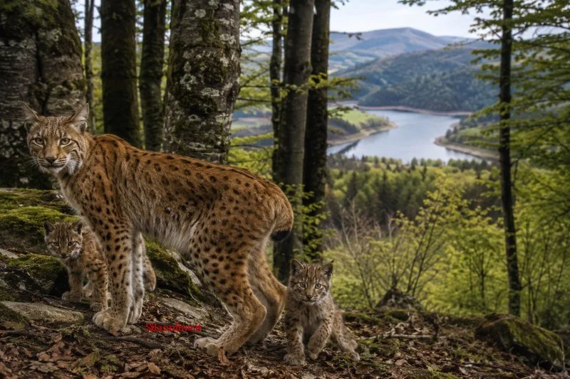 La Lince in Sila sul Monte Nero